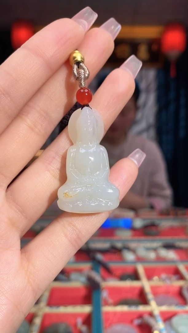 【闪购商品】和田玉颈饰未镶嵌观音