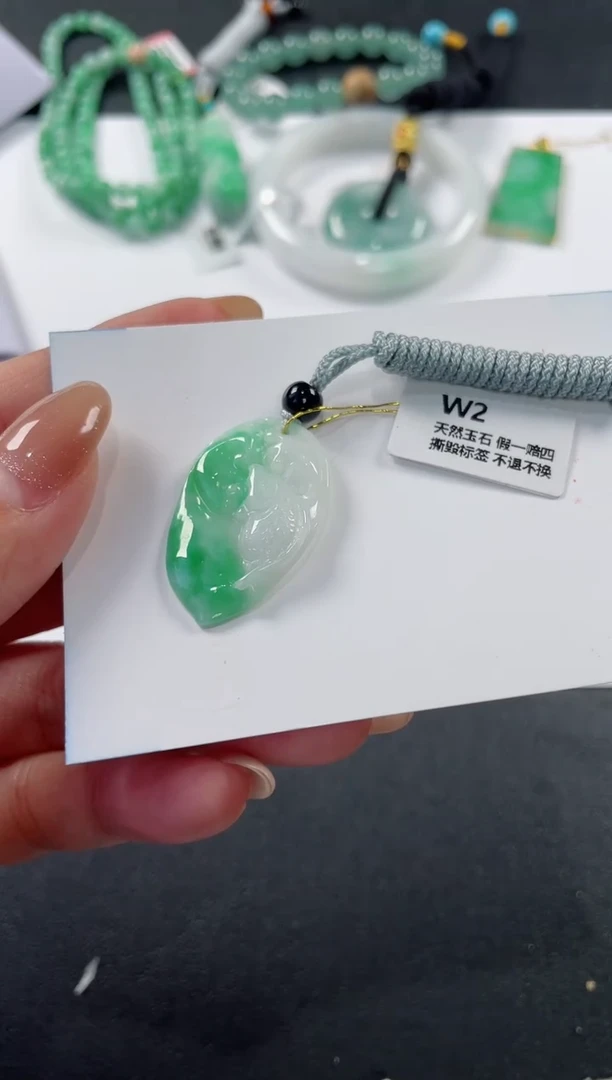 颈饰未镶嵌翡翠基地发货H 2679