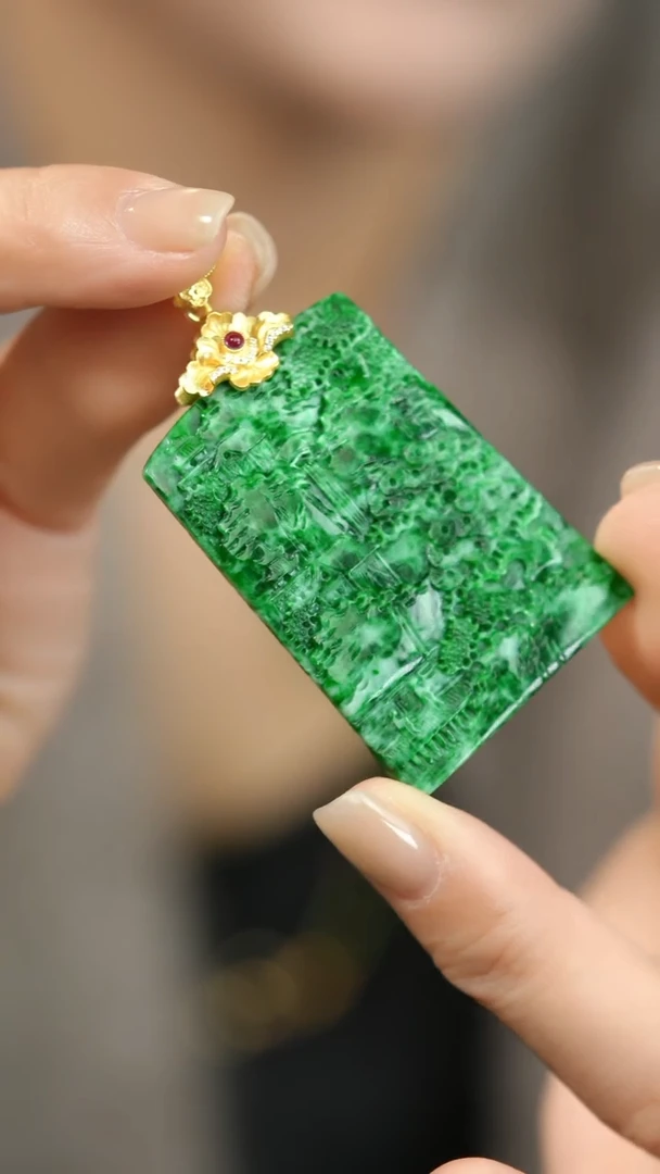 颈饰未镶嵌翡翠@CS008091833@