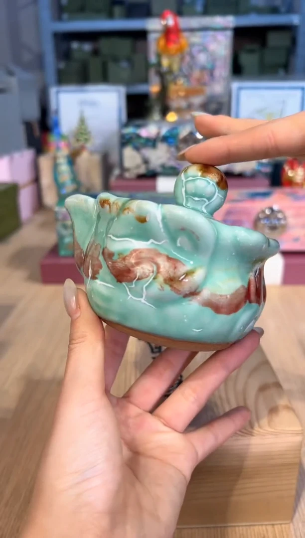 【闪购商品】杯198青山窑宝瓶（绿）