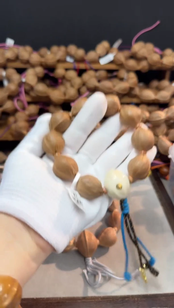 橄榄核手串小*✨2125梅林铁核9籽