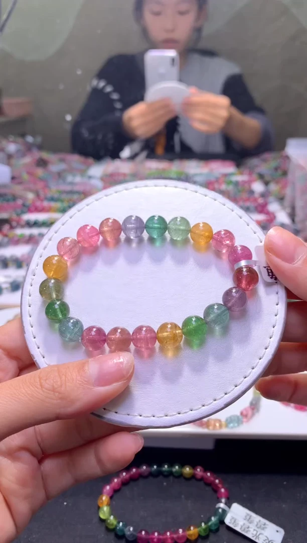 未镶嵌手串碧玺A80【天然碧玺】