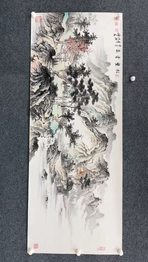 【闪购商品】国画2.22-艺术馆-杨成喜-六尺63