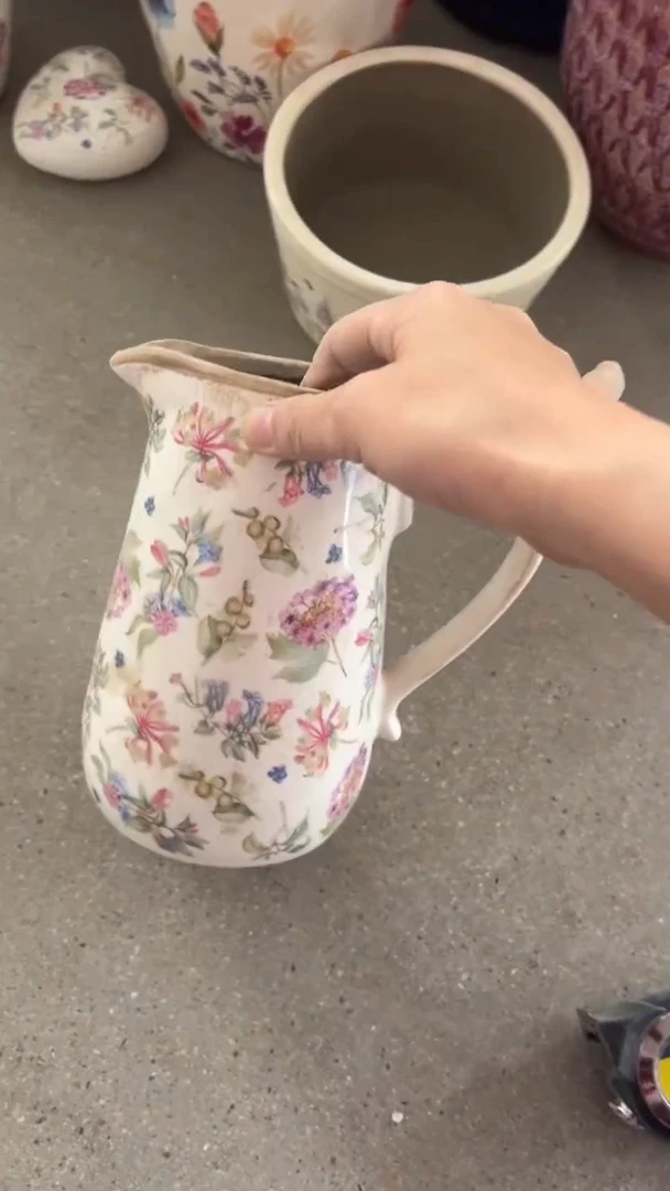 【闪购商品】陶瓷花盆高度18.5CM内口9CM