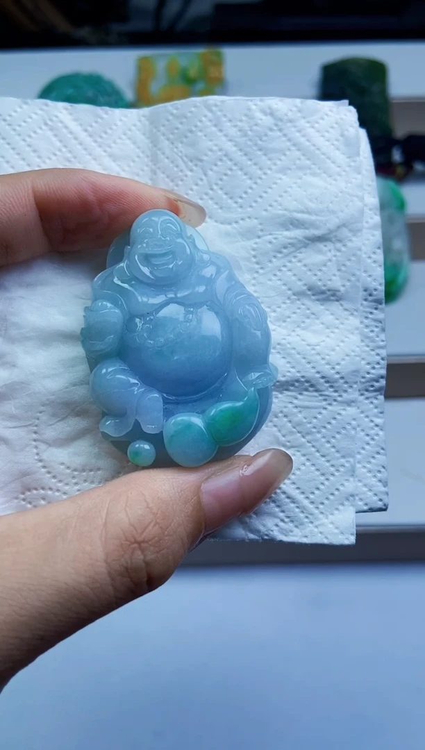 颈饰未镶嵌翡翠翡翠A货