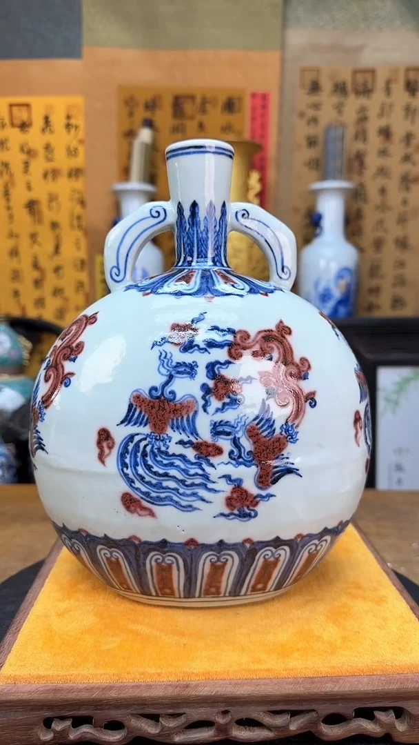 【闪购商品】瓶景德镇陶瓷客厅摆件