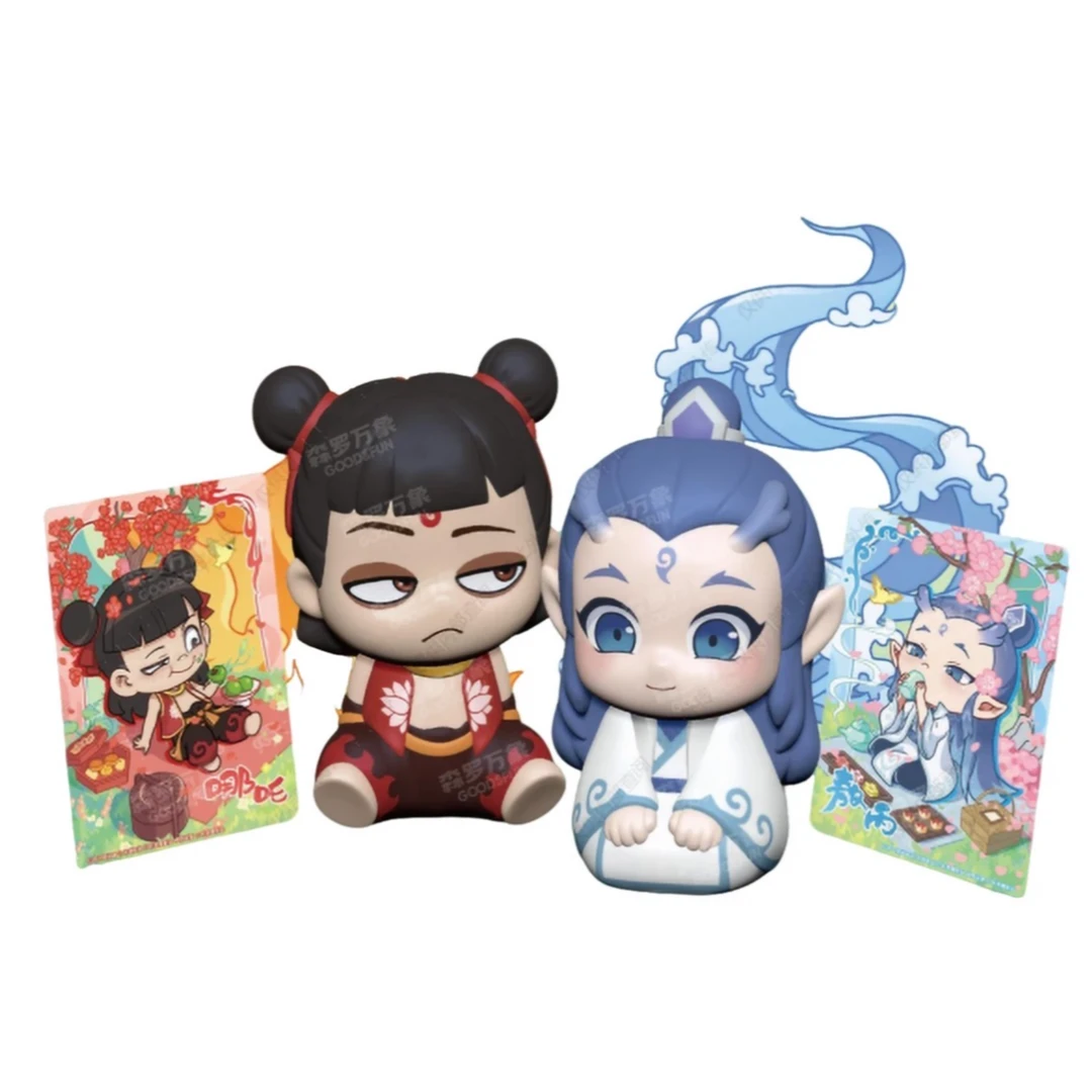 【拆包】集卡社 哪吒之魔童闹海Q版捏捏乐（代拆）