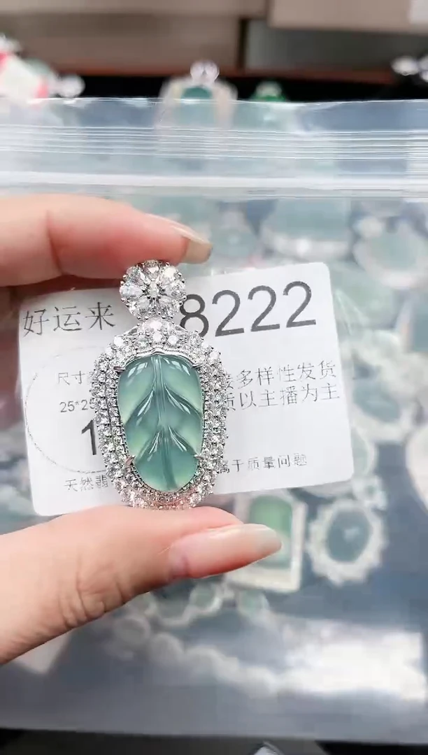 【闪购商品】翡翠颈饰未镶嵌222赠皮绳