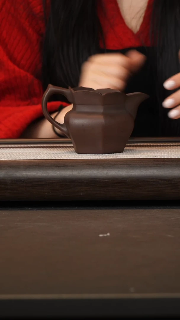 茶壶紫砂紫泥僧帽公道杯