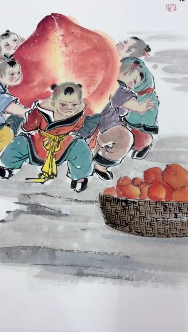 国画师立照老师国画作品