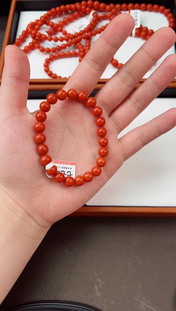 【闪购商品】南红玛瑙手串未镶嵌保山阿东寨高品手串 8+