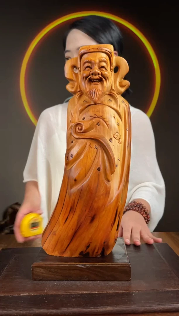 柏木（崖柏）手工摆件,先抢先得! 编号:59