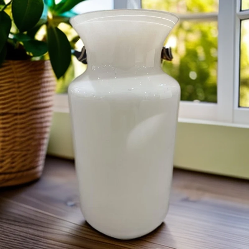 私花主义T40微瑕奶油色创意简约桌面阳台百搭花瓶