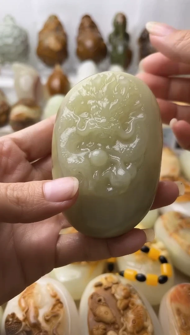 石材方解石棉纹正常不退换龙微瑕