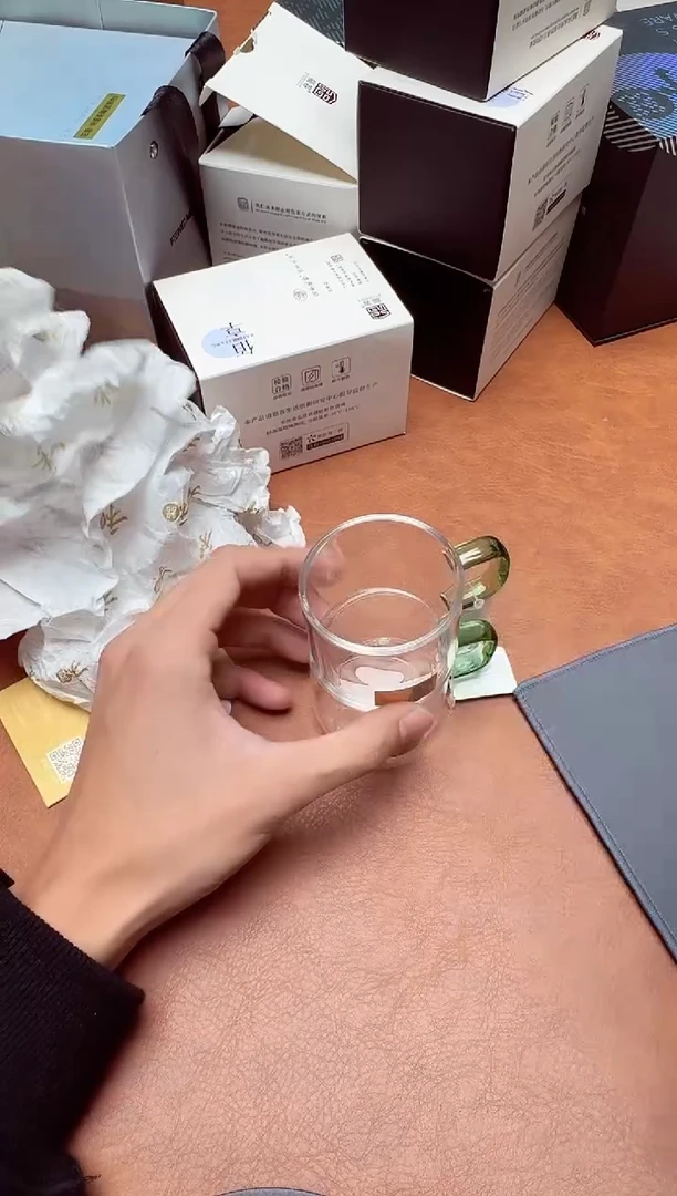 【闪购商品】禾器#清禾对杯湖绿色