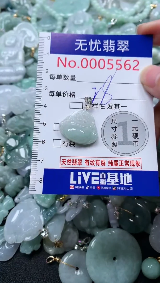 颈饰未镶嵌翡翠5562