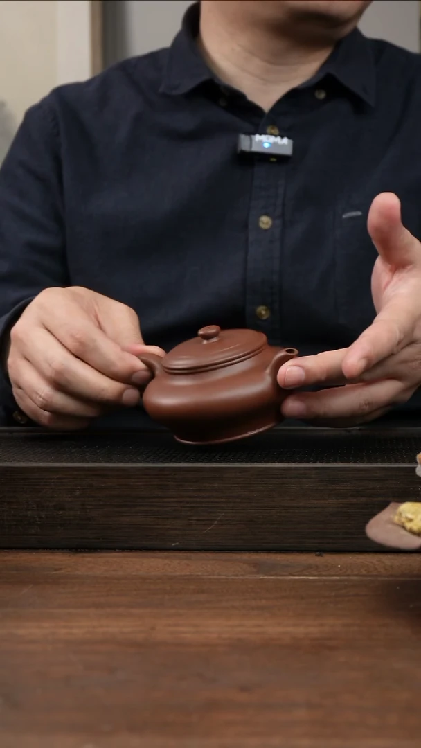 茶杯紫砂-****℃全手紫泥虚扁      200CC