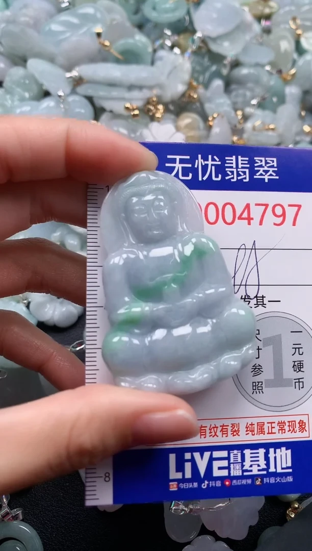 颈饰未镶嵌翡翠4797