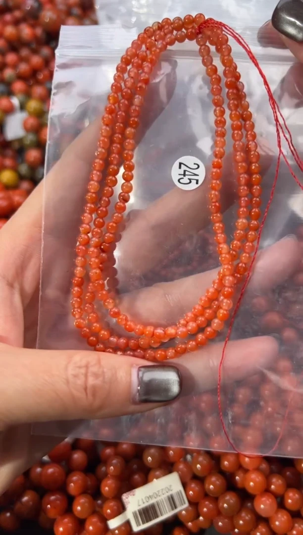 未镶嵌手串南红玛瑙3+
