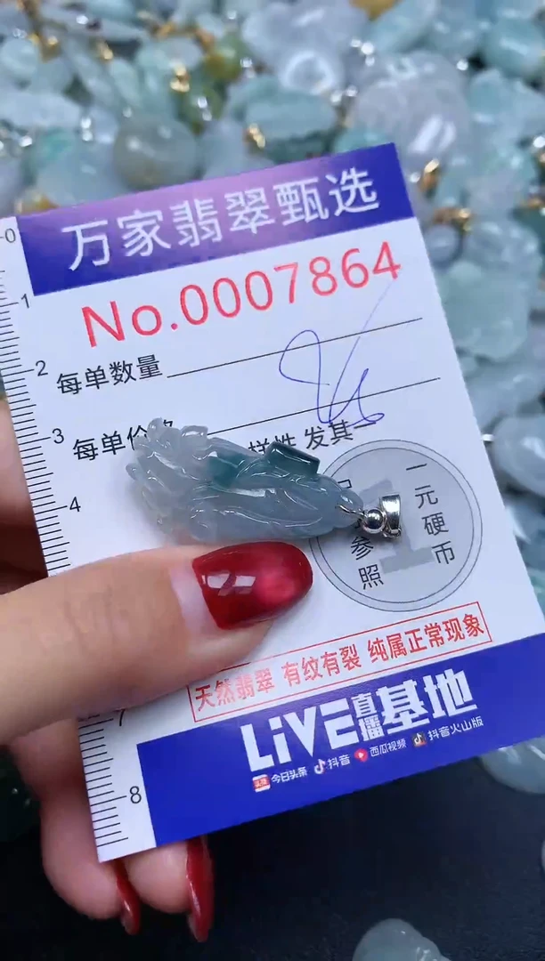 颈饰未镶嵌翡翠7864