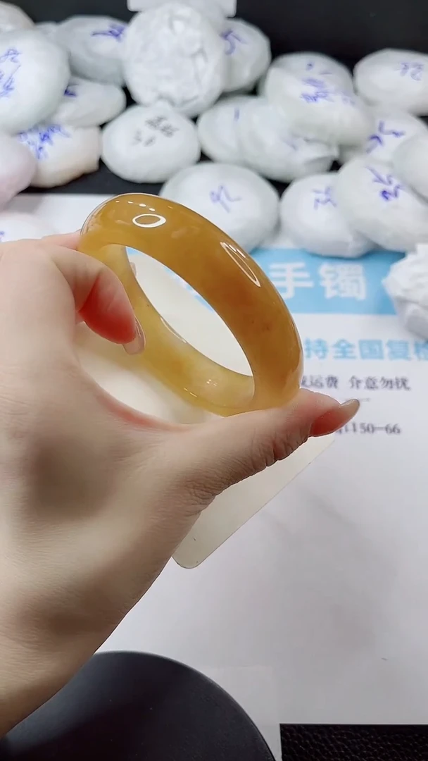 未镶嵌手镯石英质玉多样性发货L33-64