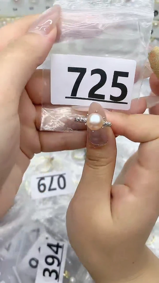 合金珠宝奇石淡水珍珠725