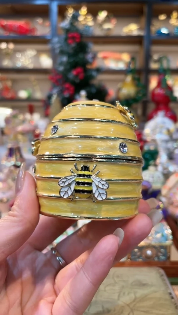 【闪购商品】精致珐琅彩首饰盒