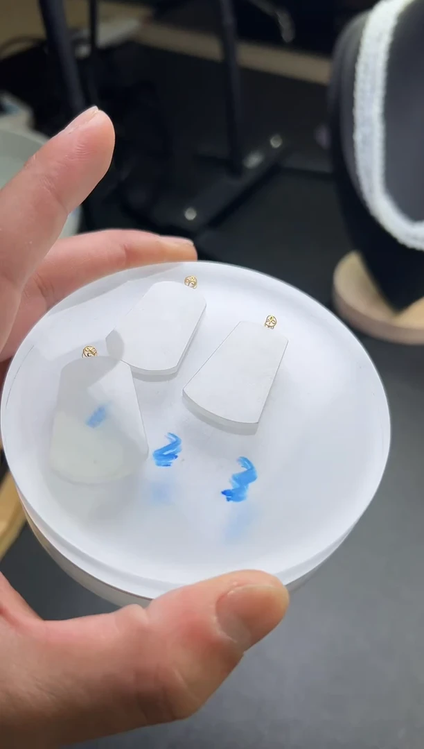 18K金镶嵌挂件翡翠无事牌XDD06/多样性发一件