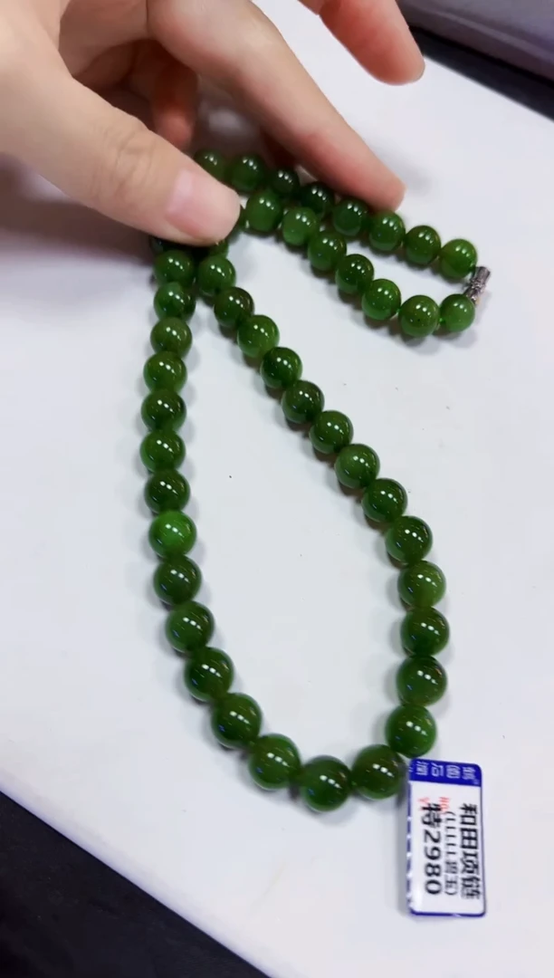 颈饰未镶嵌和田玉项链10