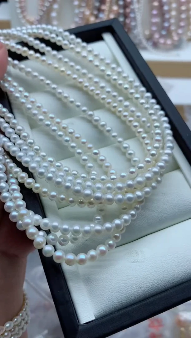 项链合金淡水珍珠多样性发其一，非无暇