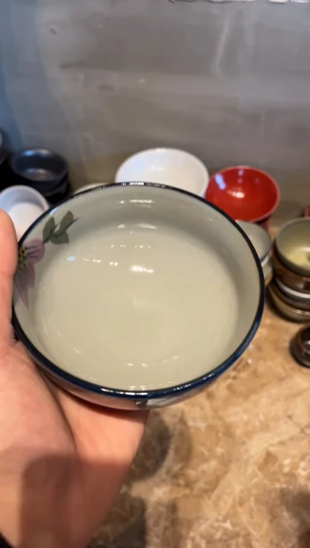 【闪购商品】瓷片904手绘桃花小碗