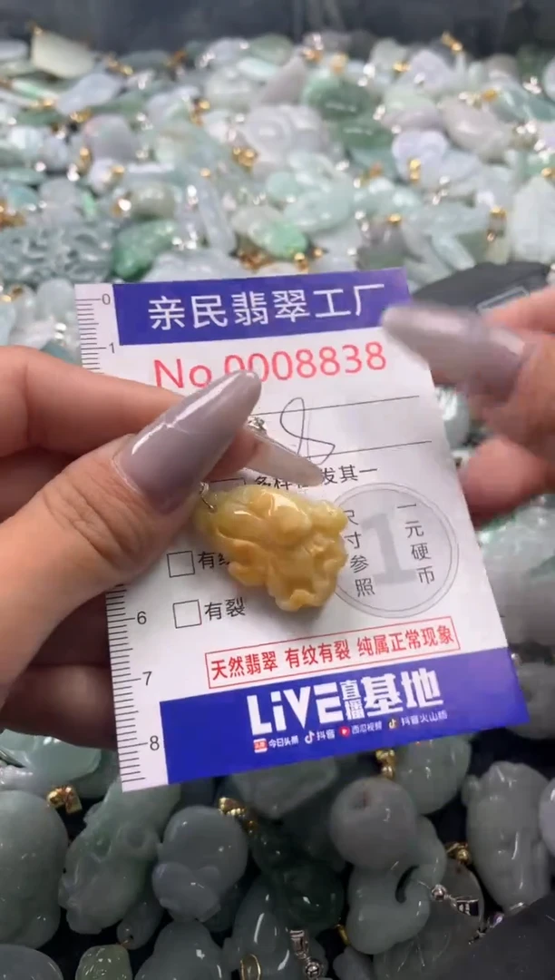 颈饰未镶嵌翡翠8838
