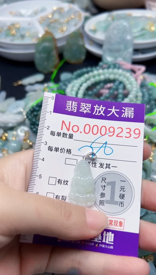 颈饰未镶嵌翡翠9239