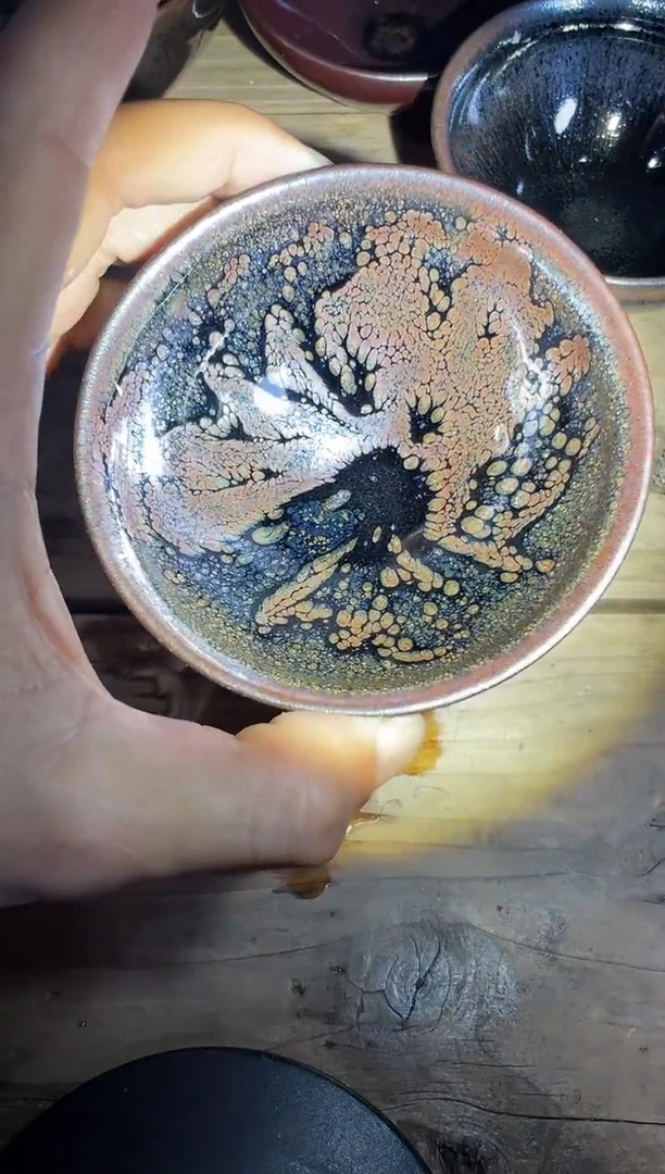 茶盏老木头精选柴烧458