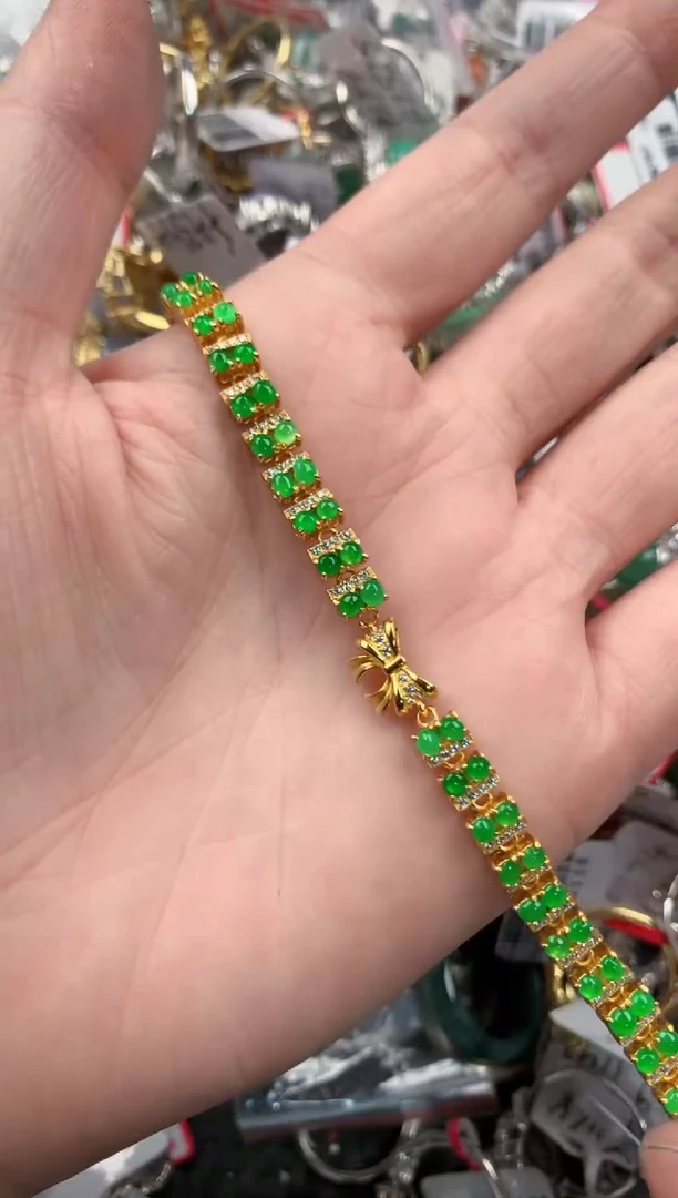 银S925镶嵌戒指翡翠121212----1