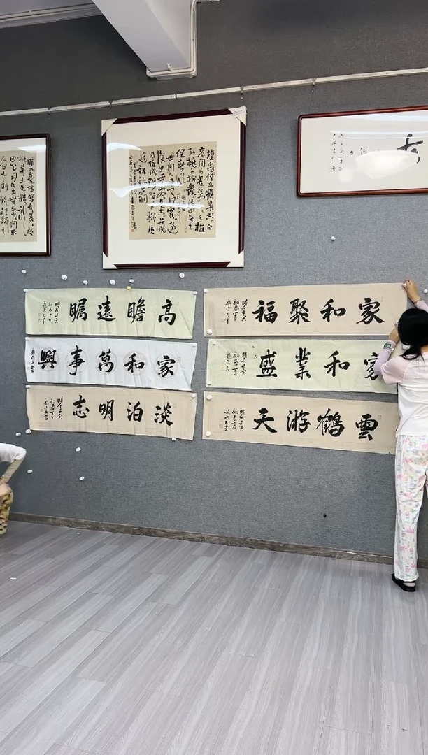 国画89号赵永夫书法随机