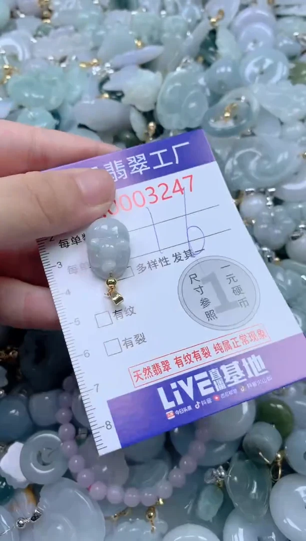颈饰未镶嵌翡翠3247
