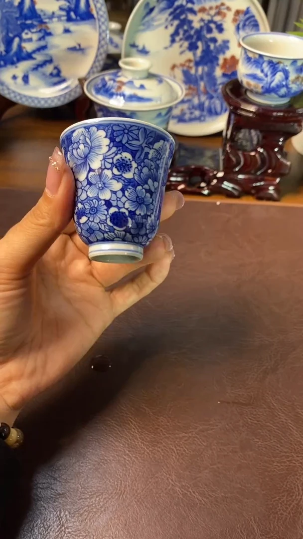春***曲景德镇手工手绘茶具