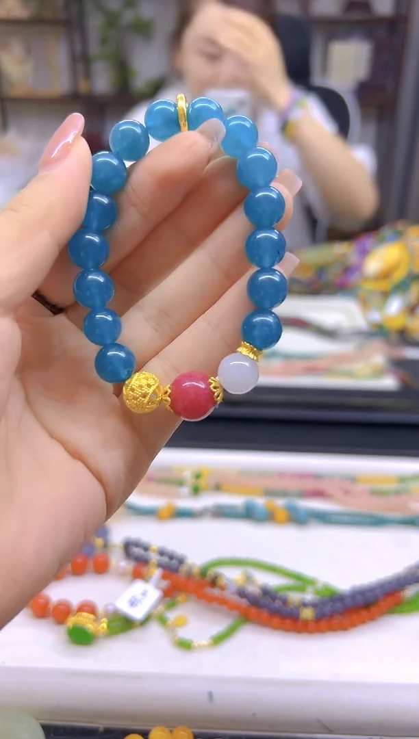 手链未镶嵌天河石DIY款S441