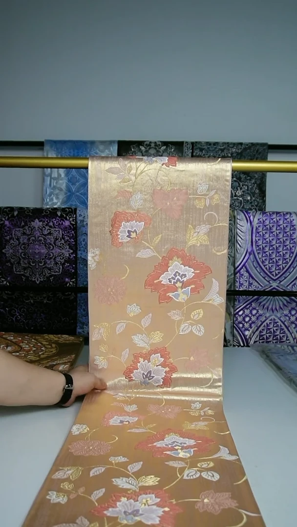 织绣织锦21六通唐草花