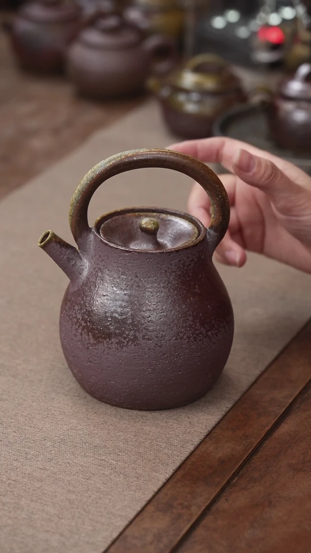 茶壶紫砂提梁三号煮水壶