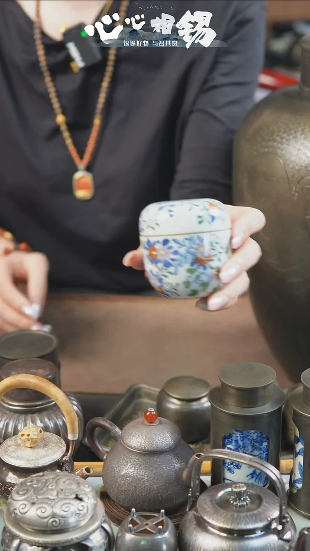 瓷片心心相锡心心相锡