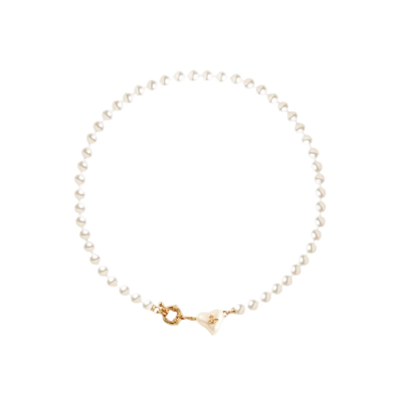 Vivienne Westwood西太后 珍珠复古爱心项链63010068-02P189-CN