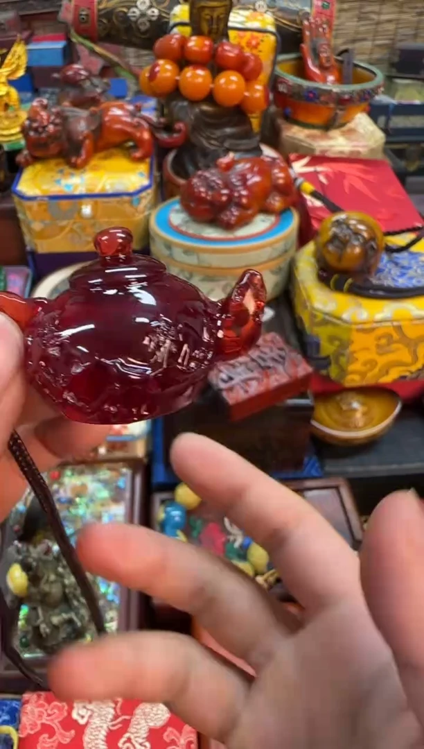 【闪购商品】血珀裸石未镶嵌扎西当天订单当天直发如图所示