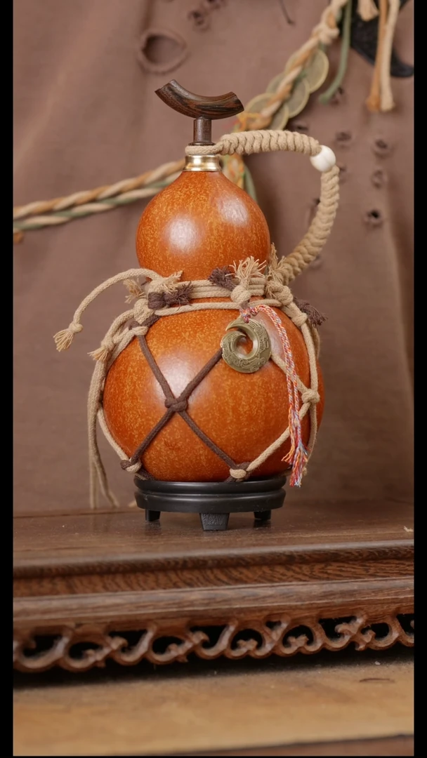 56号精品天然大漆酒葫芦一物一拍~