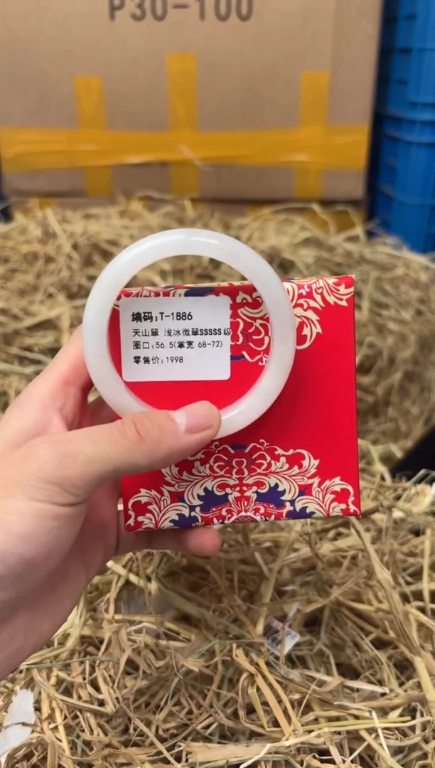未镶嵌手镯石英质玉T-1886