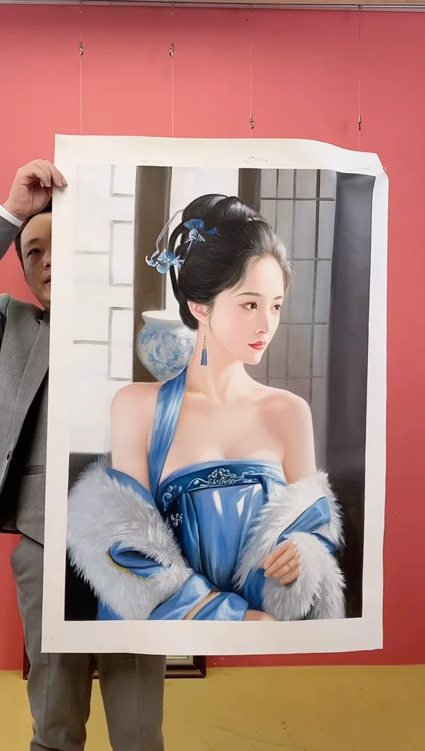 【闪购商品】油画尺寸60*90画芯（不含框）