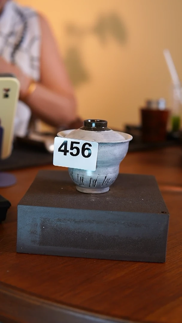 白灰色葫芦盖碗···456