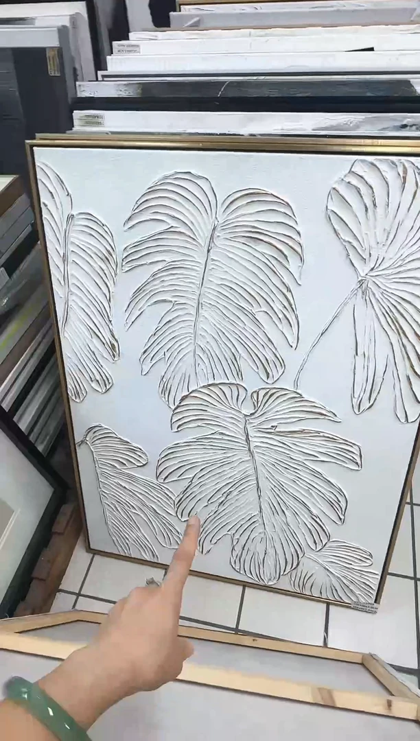 168现代艺术装饰画油画75cm*100cm