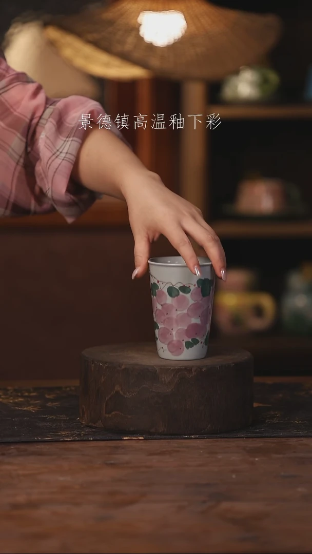 陶瓷景德镇高温釉下手绘陶瓷205